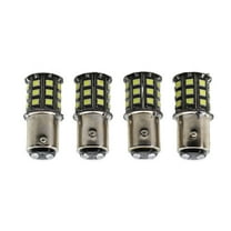 4Pcs 1157 LED Tail Brake Stop Reverse Parking Turn Signal Light Bulb Super White