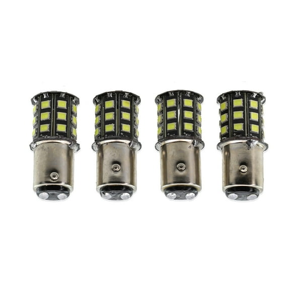 4Pcs 1157 LED Tail Brake Stop Reverse Parking Turn Signal Light Bulb Super White