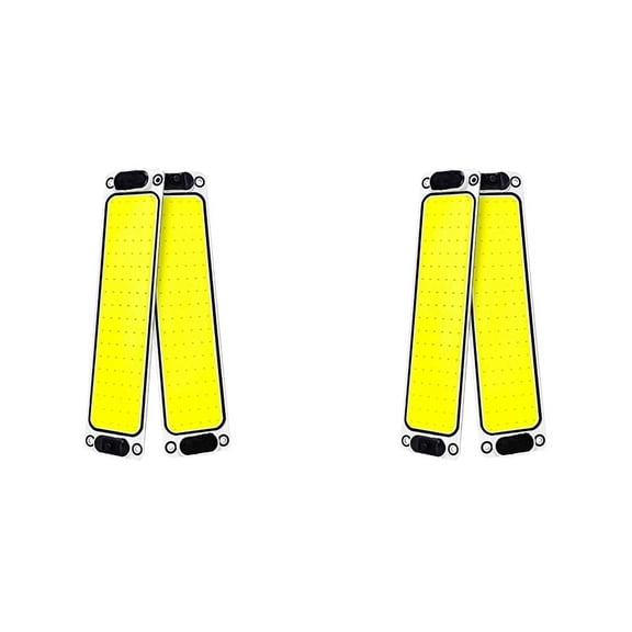 4Pcs 12-24V 108LED Car COB Interior Light Bar Car LED Interior Lights RV Ceiling Dome Lights for Camping Car Trailers RV