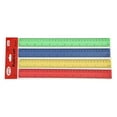 thumbnail image 1 of 4Pcs 12Inch Clear Ruler Straight Ruler Inches and Centimeters Double Scale Ruler Drawing Ruler Math Ruler Measuring Tool, 1 of 8