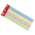 thumbnail image 1 of 4Pcs 12Inch Colorful Clear Rulers with Inches Centimeters Scale Math Ruler Drawing Ruler for Drawing Drafting Measuring, 1 of 9