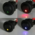 Light Bar Switch On/Off LED Lighted Round Rocker Switch – 12V For Car ...