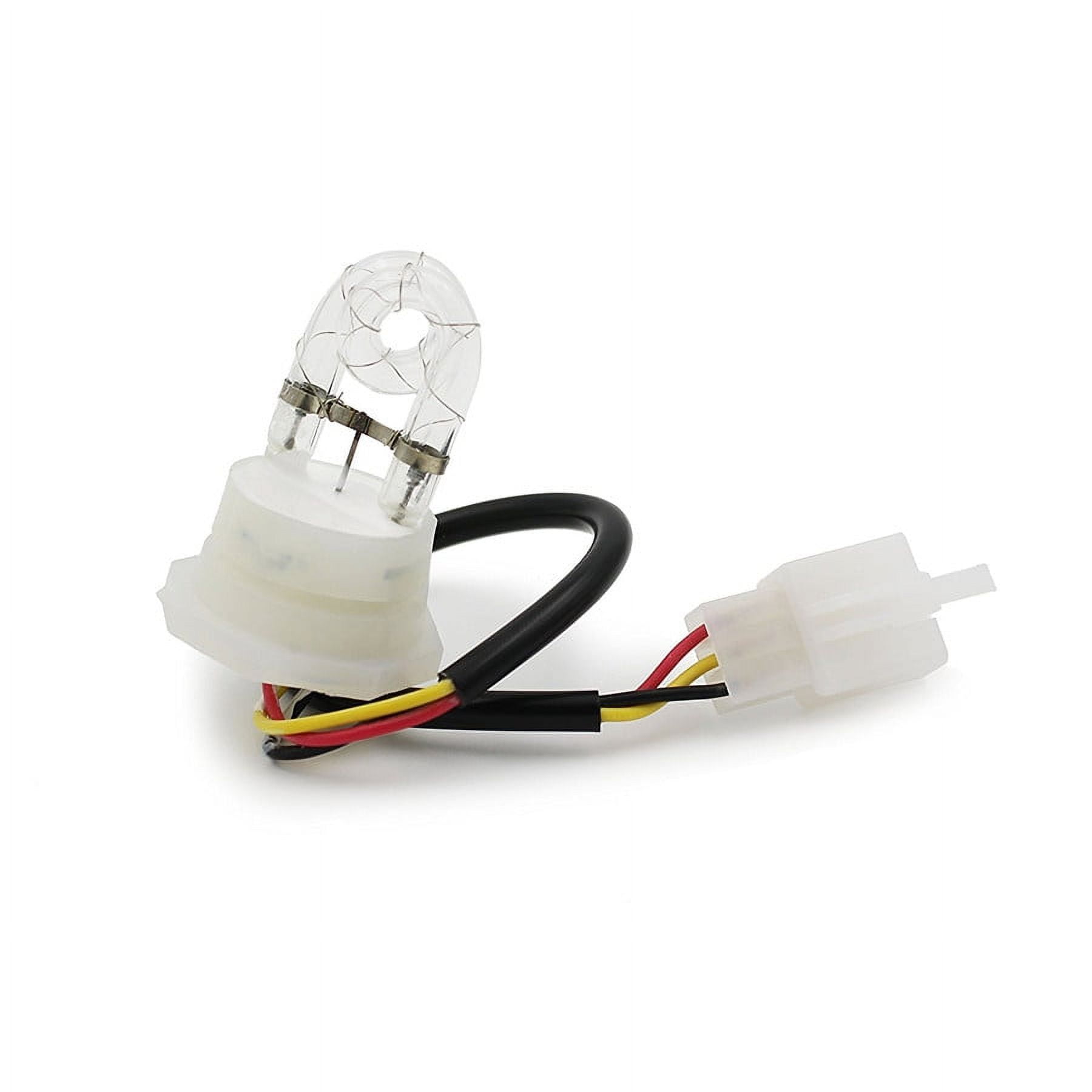 4Pcs 12V 20W White Flash Strobe Light Spare Replacement Tube Bulbs