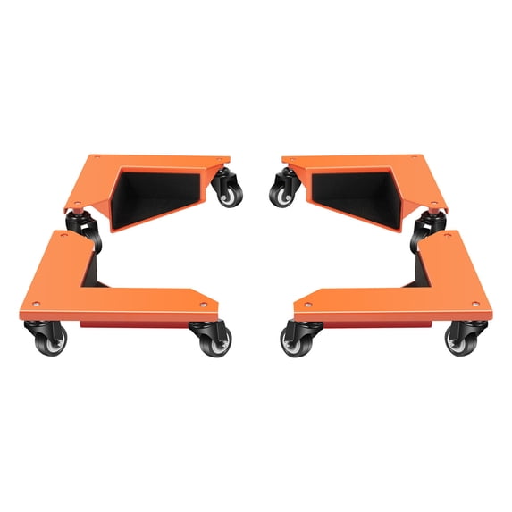 4Pcs 1409 lbs Load Furniture Dolly Desk Cabinet Corner Mover Moving Carrier Roller
