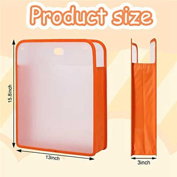 4Pcs 15.8 x 13 x 3 Inches Scrapbook Paper Storage Organizer Box, Expandable Paper Folio12 x 12 Sheets,for Cardstock