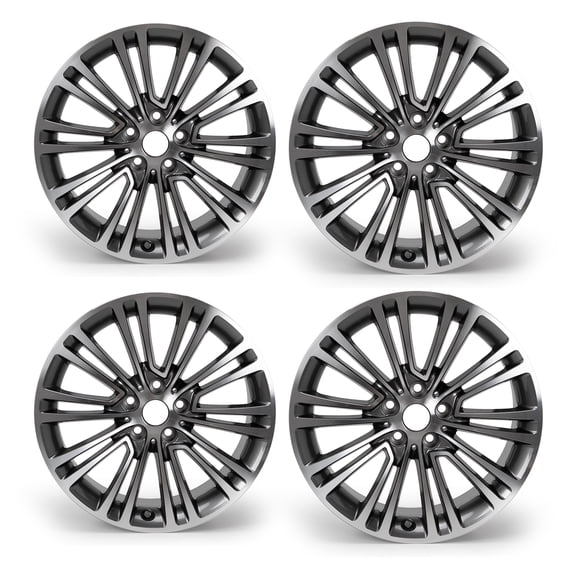 4Pcs 18" Alloy Rim for BMW Wheel 530i 530i xDrive 540i 540i xDrive 540d 18x8" 5-Lug Replacement Wheel Rim 5x120