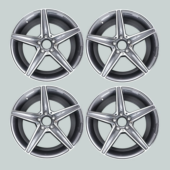 4Pcs 18" Car Wheels Rim For Mercedes Benz C300 C350 E300 E350 CLA250