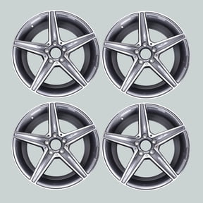 4Pcs 18" Car Wheels Rim for Mercedes Benz C300 C350 E300 E350 CLA250 OE Replacement