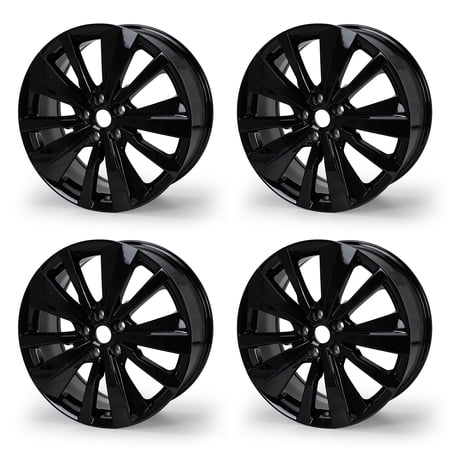4Pcs 19" Replacement Rim for Nissan Altima 2019-2022 Wheel, 19x8 inch Gloss Black Alloy Wheel Rim
