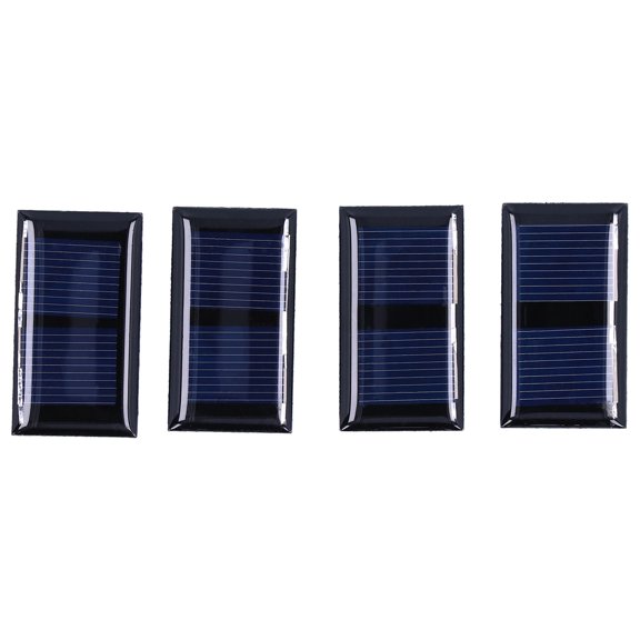 4Pcs 1V 0.15W DIY Solar Panel Mini Solar Charging Module Board 45x25mm for Research Projects