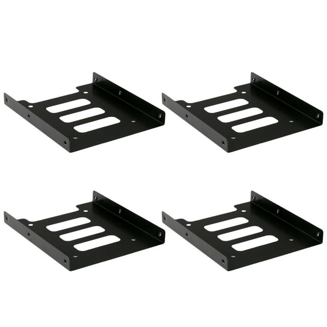 4Pcs 2.5 to 3.5 Inches Desktop SSD Tray Hard Disk Drive HDD Mounting Bracket US