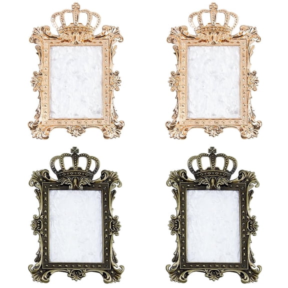 4Pcs 2 Colors Nail Art Palette Resin Nail Gel Color Display Palett Rectangle Picture frame Painting Mixing Tray Manicure Tools