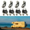 thumbnail image 1 of 4Pcs 21Mm Key Alike Rv Compartment Door Cam Locks For Camper Trailer Motorhome Fangkenuo, 1 of 9