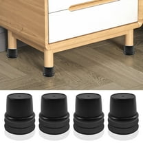 EUWBSSR 4Pcs 2in Bed Risers Multifunctional Adjustable Furniture Risers Desk Leg Riser with Anti Slip Design for Home Office Sofa Chair Couch