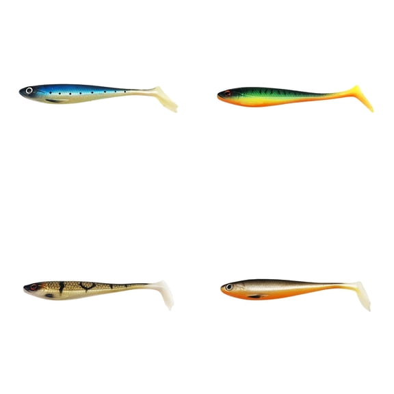 4Pcs 3.9 Inch Fishing Baits for Freshwater or Saltwater, Surface Water Baits, Topwater Baits for Lakes, Rivers, Oceans