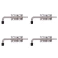thumbnail image 1 of 4Pcs 304 Stainless Steel 6.5Inch Spring Pin Latch Lock Assembly for Doors Cabinets and Utility Trailer Gate - Heavy Duty, 1 of 6