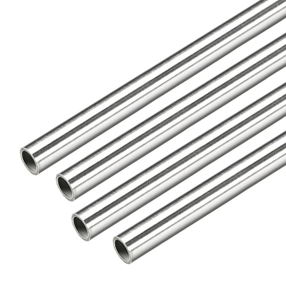 Uxcell 4Pcs 304 Stainless Steel Capillary Tube 2.2mm ID 3.2mm OD 30cm Long 0.5mm Wall 6.8mm ID 8mm OD