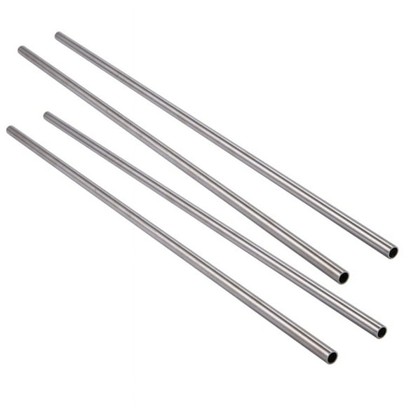 4Pcs 304 Stainless Steel Capillary Tube Pipe OD 10mm x 8mm ID Length 500mm