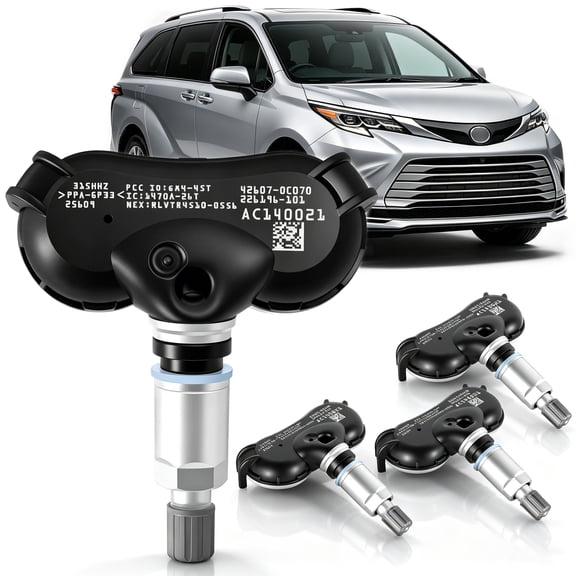 4Pcs 315MHz 42607-0C070 42607-08010 TPMS Tire Pressure Sensor for Toyota Sienna 2007-2020