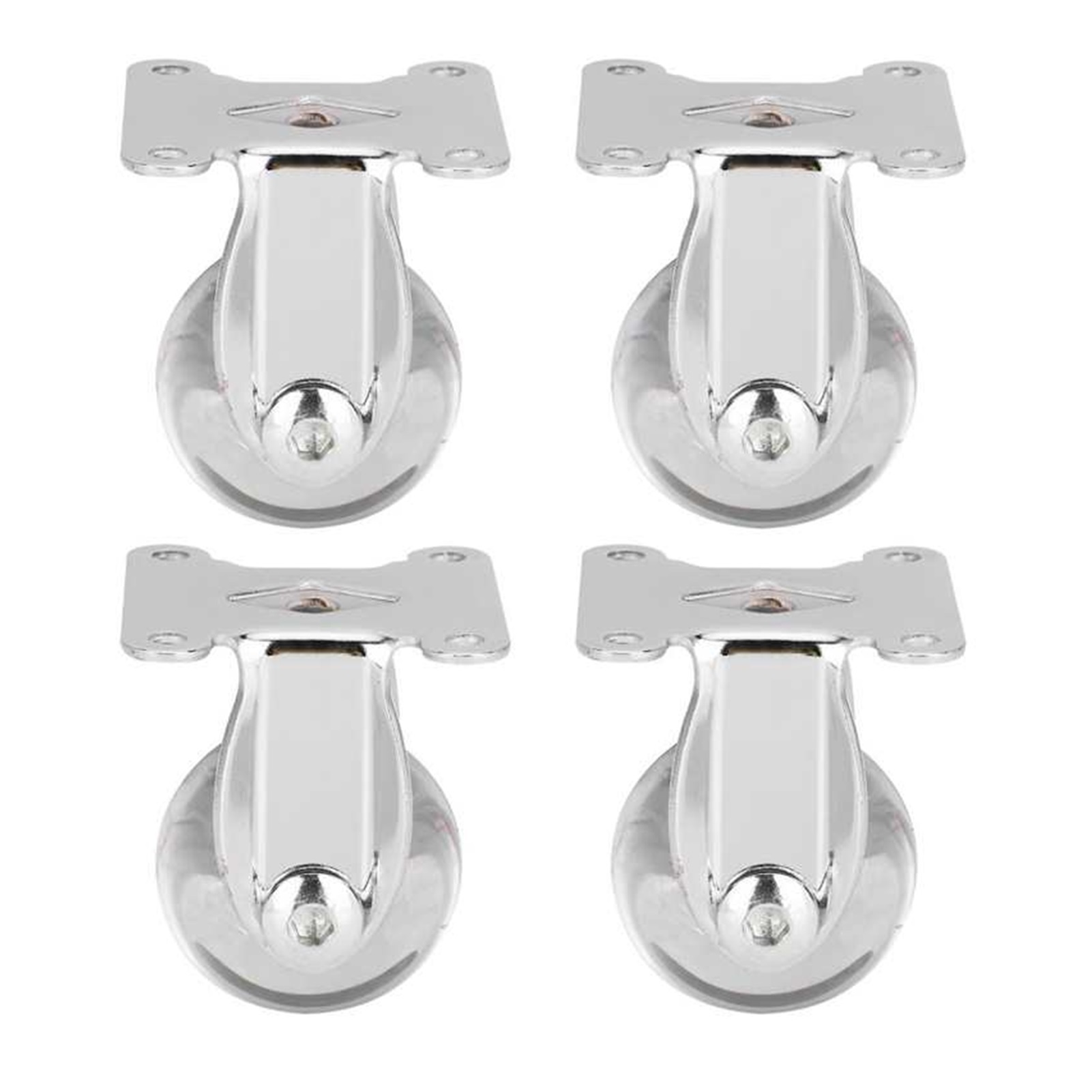 Rotating Casters 4Pcs 360 Degree Rotating Universal Caster Wheel Cabinet Furniture Chair ...