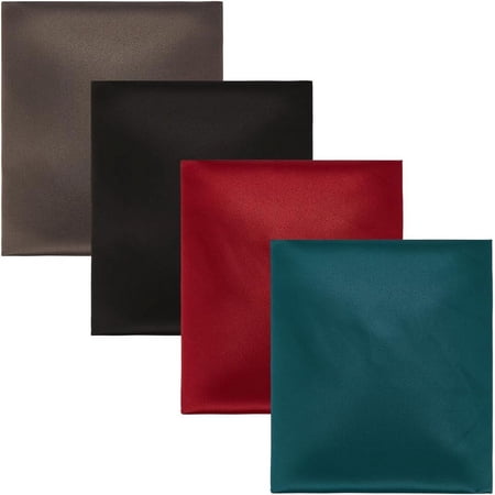 4pcs 4 Colors Notebook Binding Cloth 19.7x17.1 inch Faux Suede Bookcover Fabric DIY Notebook Cloth Protective Cover Bookbinding Cloth Notebook Cloth for Notebook Binding Scrapbooking Album DIY