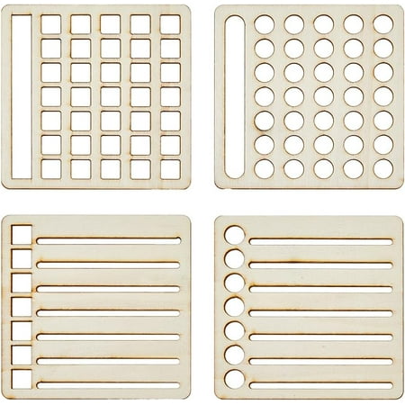 4Pcs 4 Style Speedy Spread Journal Stencils Calendar Tools Templates DIY Journals Notebook Schedule Templates