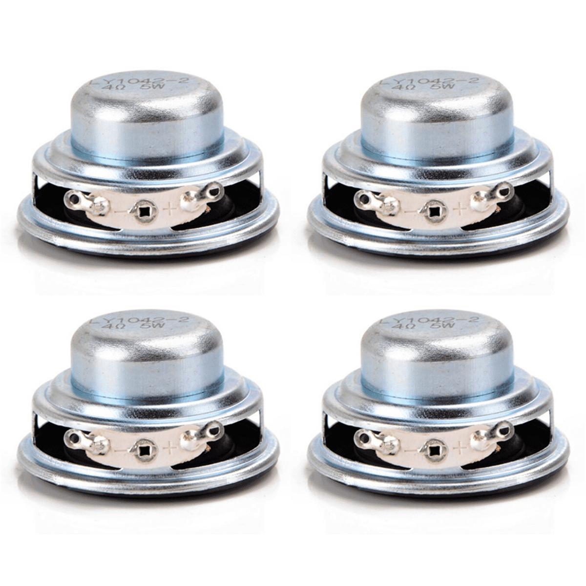 AIYIMA 2 Pcs 1,5 Polegadas 4 Ohms 8W Alto-Falantes Borda De Borracha