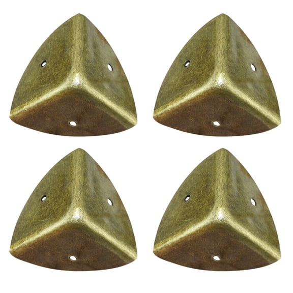4Pcs 40Mm Case Metal Corner Angle Brace Protectors Box Chest Trunk Bracket