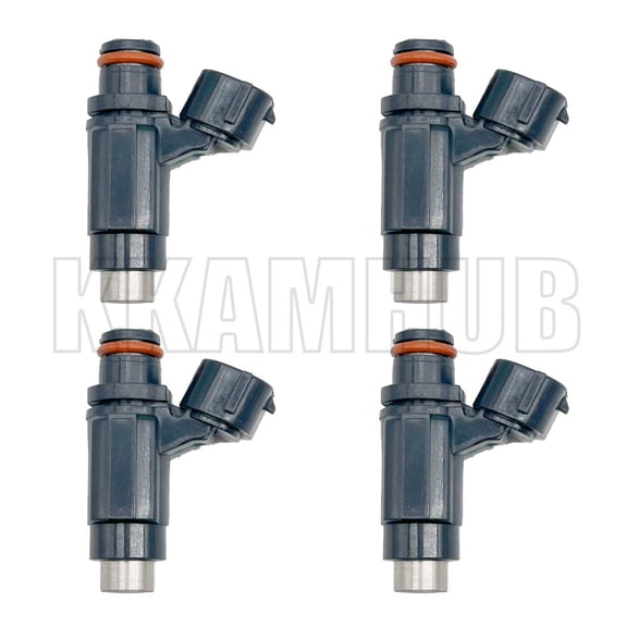 4Pcs 49033-0013 Fuel Injectors For 2007-12 Kawasaki Ninja ZX600 ZX6R