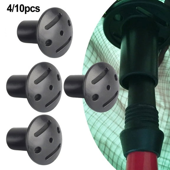 4Pcs 4Pcs/10Pcs Puncture Tent Pole Cap Canopy Pole Boat Cover Support Pole Cap