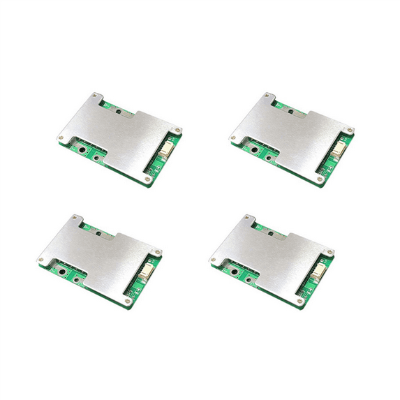 4Pcs 4S 12V 100A LiFePo4 Lithium Iron Phosphate Battery Protection Circuit Board with Balanced Charging