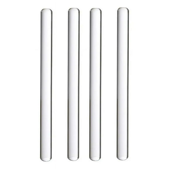 4Pcs 6.5Inch Acrylic Rolling Pin Clear Clay Rolling Pins Fondant Rolling Pole Cake Noodle Baking Decorating Tools,4 * Rolling Pin,Transparent