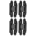 thumbnail image 1 of 4Pcs 6 Inch Concealed Door Hinges Hinges Concealed Hinges 180 Degree Swing Hinge 3 Way Adjustable Butt Hinge A, 1 of 5