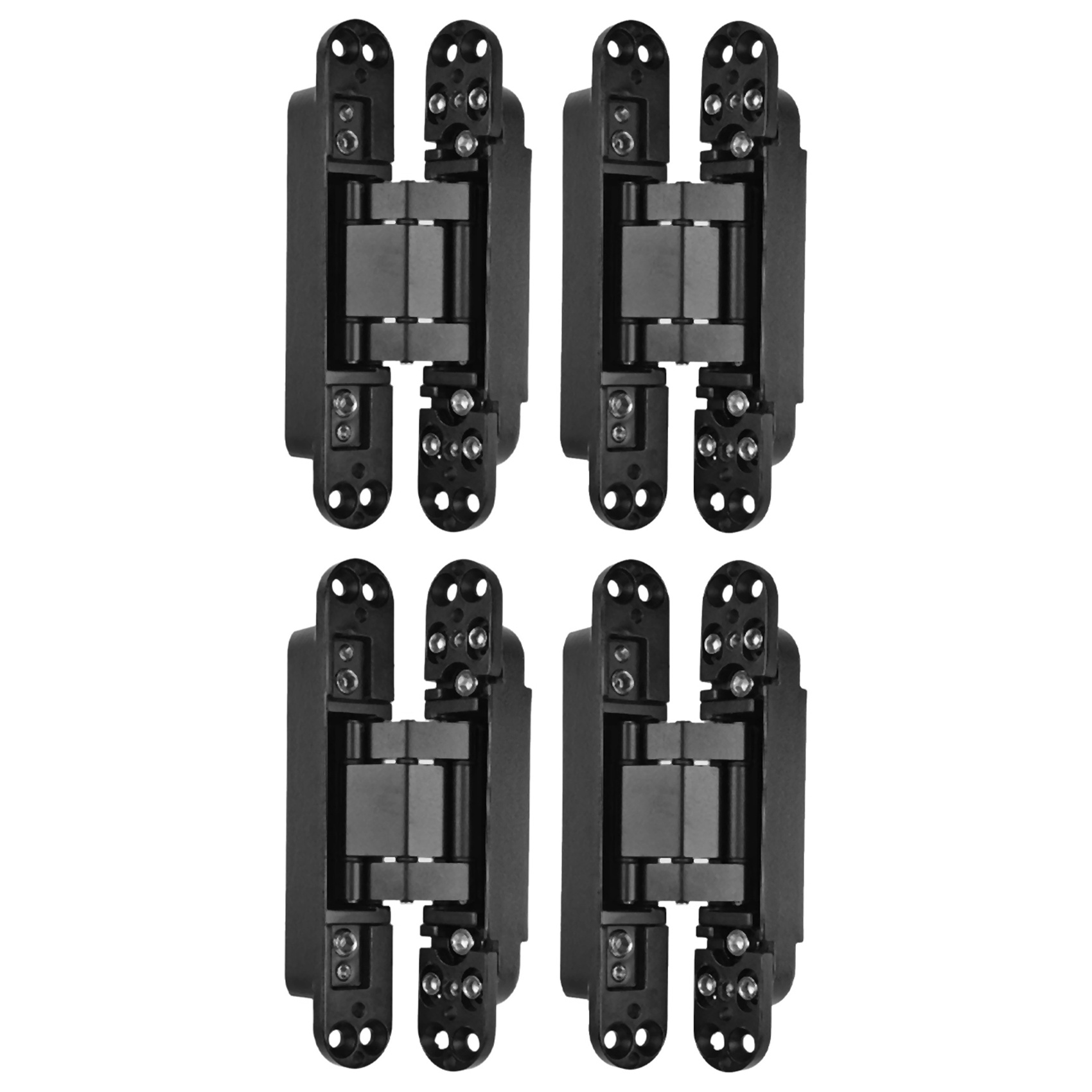 4Pcs 6 Inch Concealed Door Hinges Invisible Hinges Concealed Hinges 180