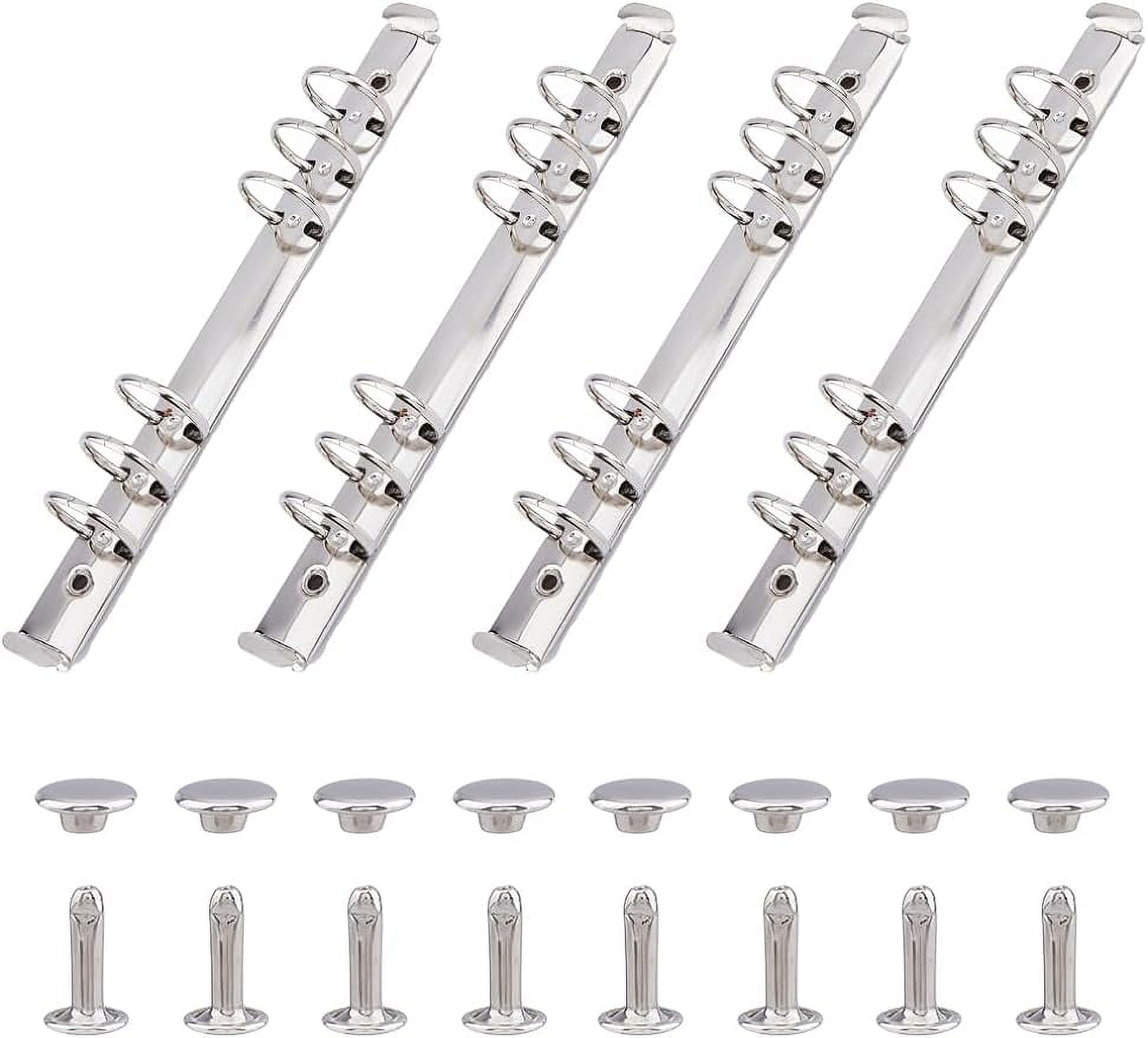 4Pcs 6Ring Binder Mechanisms Replacement Kit A5 Binder Locking