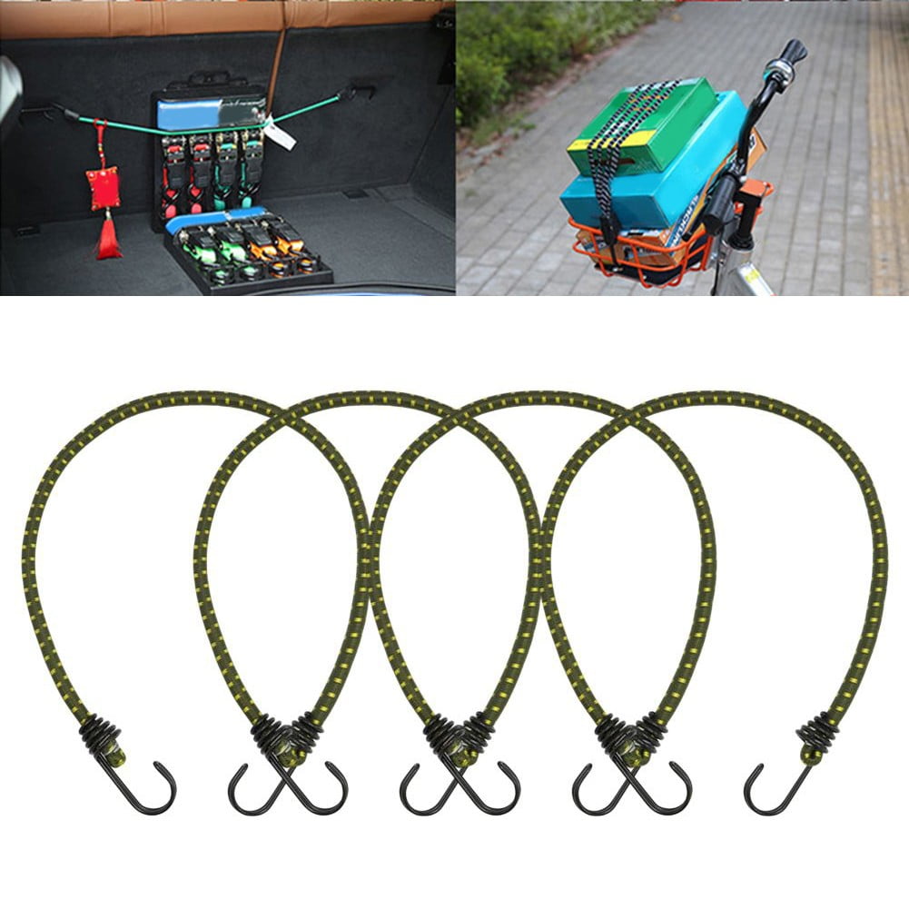 4Pcs 60Cm Binding Rope Elastic Band For Kayaking Camping Garage Storage ...