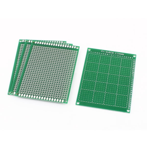 4Pcs 6cm x 8cm Electronic Prototype Paper single PCB Universal Board