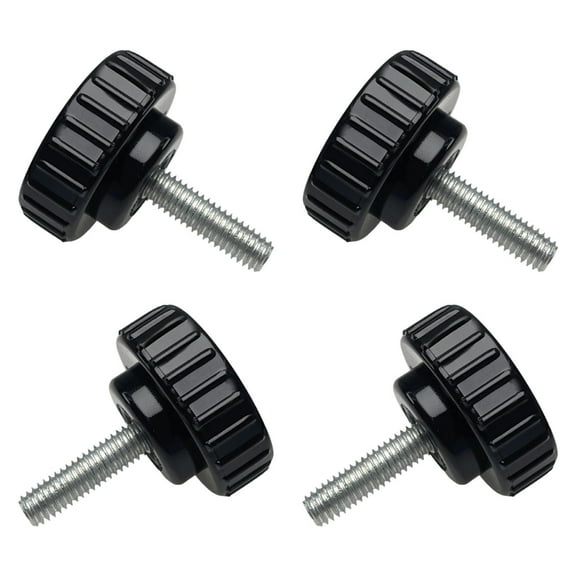 4Pcs 6mm Thumb Screw Knob Replacement Industrial Screws Ergonomic Knob