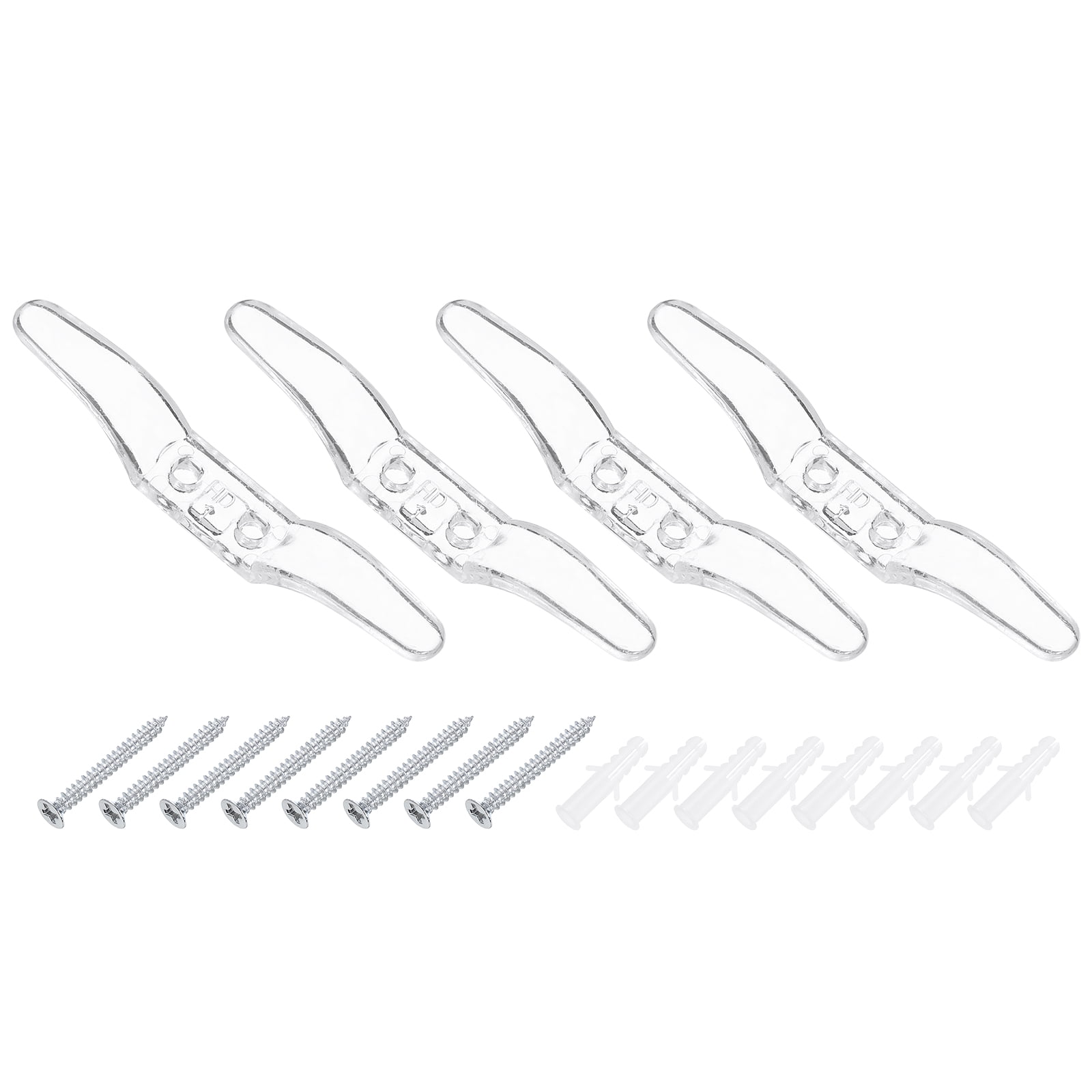 4Pcs 80x12mm Blind Cord Cleats, Blind String Safety Rope Plastic Holder ...