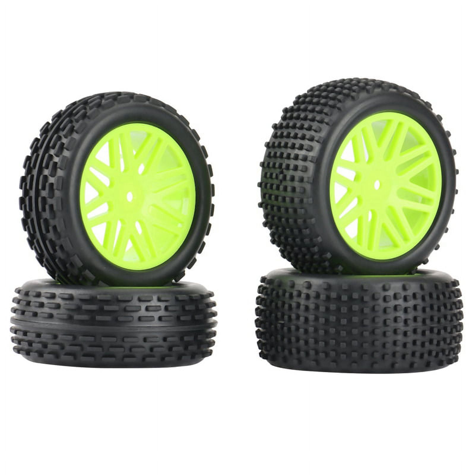 4x RC Offroad Reifen 80mm - Für 144001, 124019 & Andere Modelle