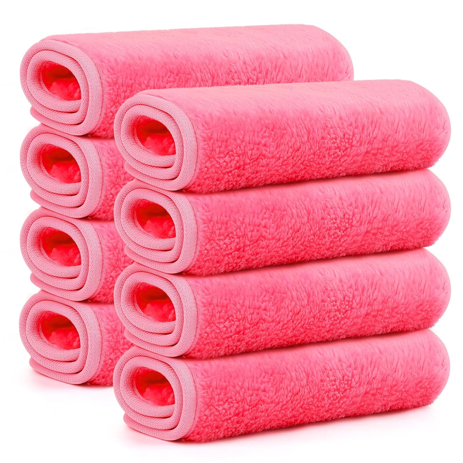 4Pcs/8Pcs Makeup Remover Cloth,13x7 Inch Reusable Makeup Remover Towels ...