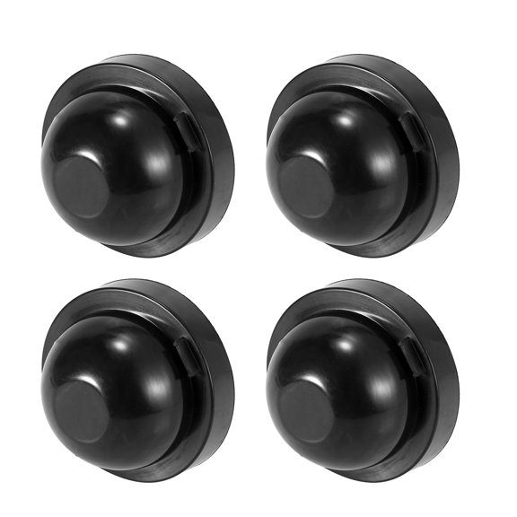 4Pcs 95mm Universal Car Ajustable LED Headlight Headlamp Dust Cap Cover Rubber