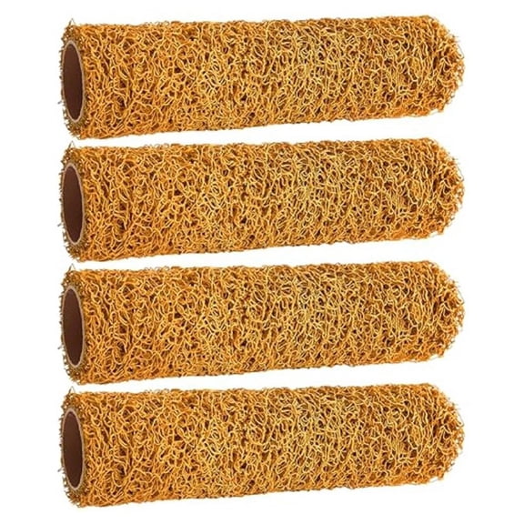 4Pcs 9Inch Textured Paint Roller Small Textured Roller for Painting Walls Popcorn Ceiling Home Improvement Paint