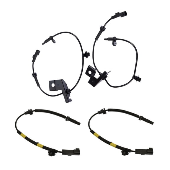 4Pcs ABS Wheel Speed Sensor Front Rear Left & Right For Ford Fusion Lincoln