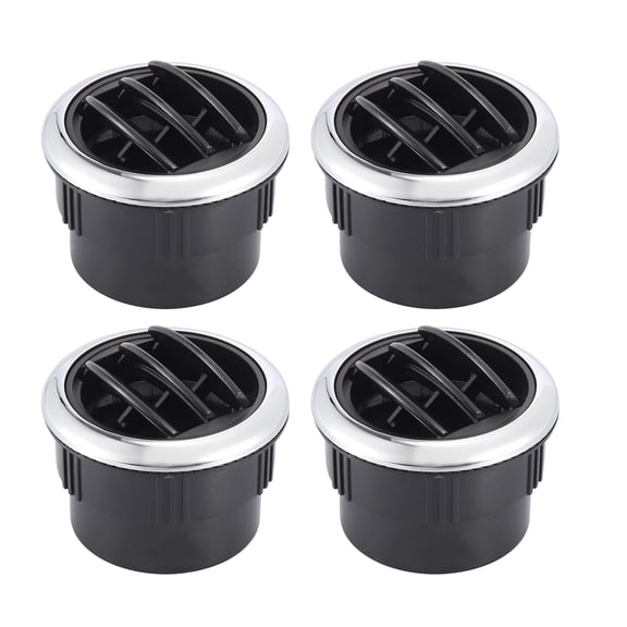 4Pcs for AC Air Outlet Vent Louvered Dashboard Electroplate Knob for RV Bus Boat Yacht Caravan 87mm 75mm 70mm