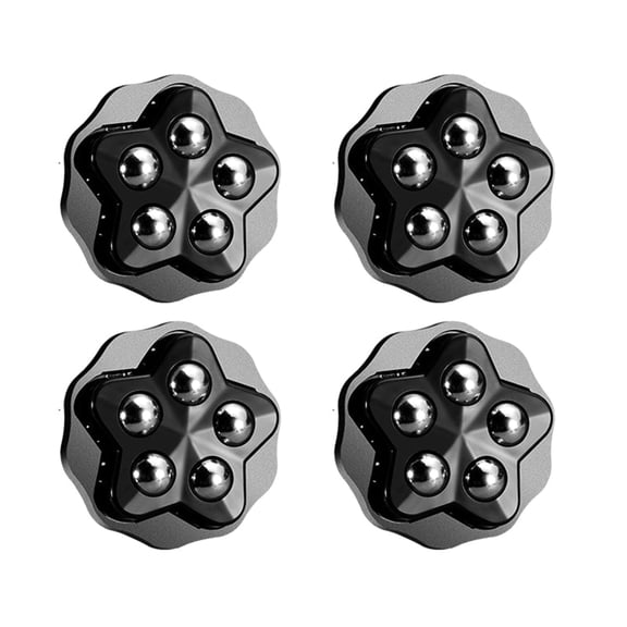 4Pcs Adhesive Casters Wheel 360 Degree Rotation Sticky Pulley Sliders Appliance Rollers for Kitchen Appliances