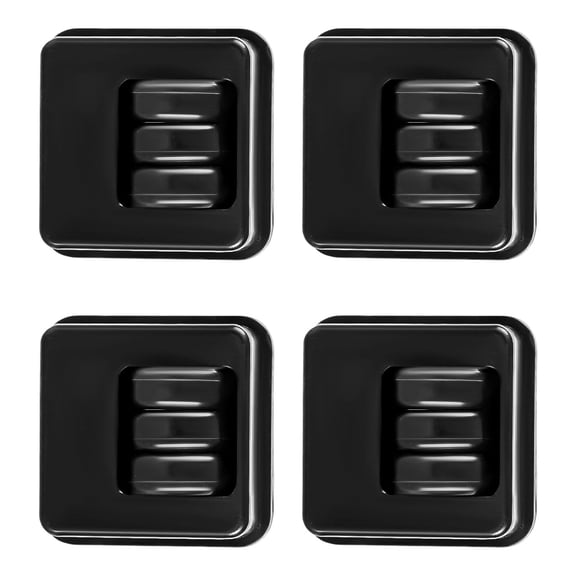 4Pcs Adhesive Casters Wheel None Drill Appliance Rollers 360 Degree Rotation Sticky Pulley Appliance Sliders