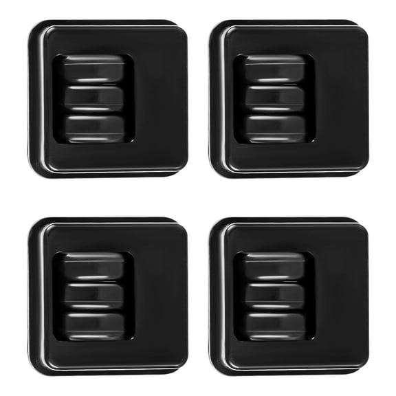 4Pcs Adhesive Rollers Sticky Pulley Sliders 360 Rotation No Drill Casters for Furniture Appliances