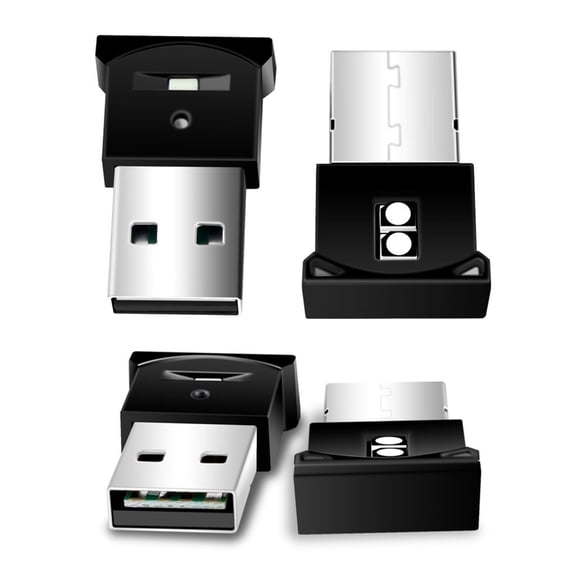 4Pcs Adjustable Car Atmospheres Light Small USB LED Car Light Colorful Auto Interior Decorative Lamp Easy to Use