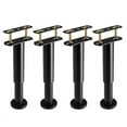 thumbnail image 1 of 4Pcs Adjustable Height Bed Support Legs 7.08-12.6 Inch, Under Bed Center Support Leg, for Bed Frame/Bed Center Slat, 1 of 10